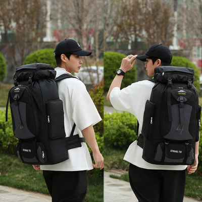 70L Hiking Backpack Large Camping Pack Backpacking Bag Rucking Backpacks  Outdoor | eBay