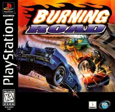 Burning Road PS1 Great Condition Fast Shipping