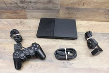 Sony Ps2 Slim SCPH-90001 Playstation 2 Console Black Works