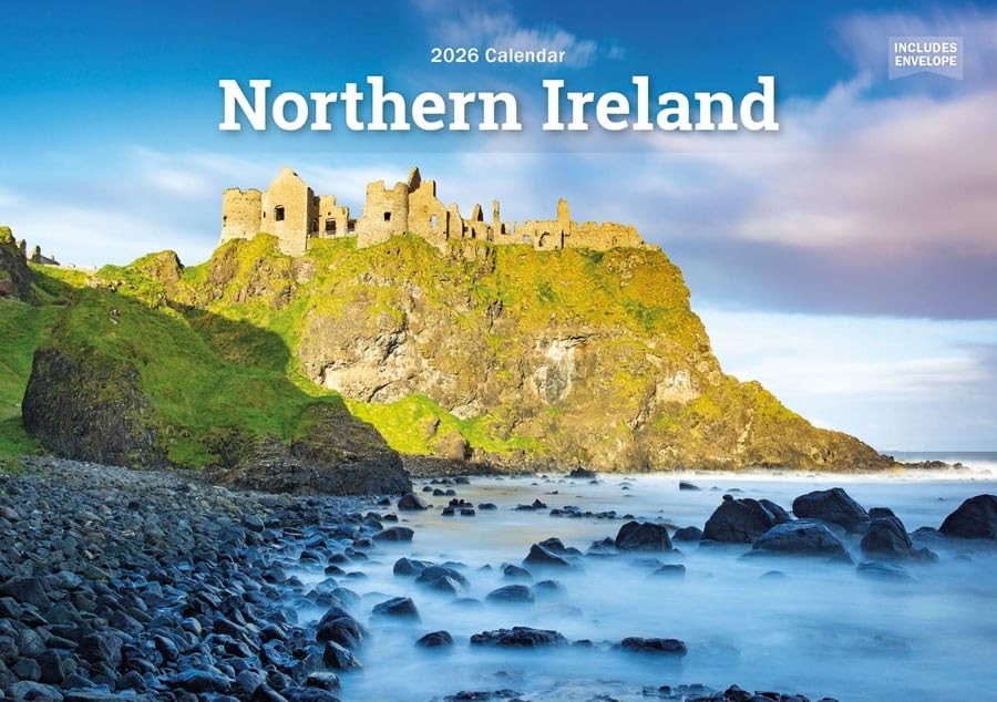 Northern Ireland 2026 A5 Wall Calendar