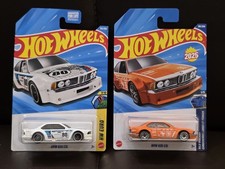 Hot Wheels 2026 BMW 635 CSi White Orange Lot Of 2