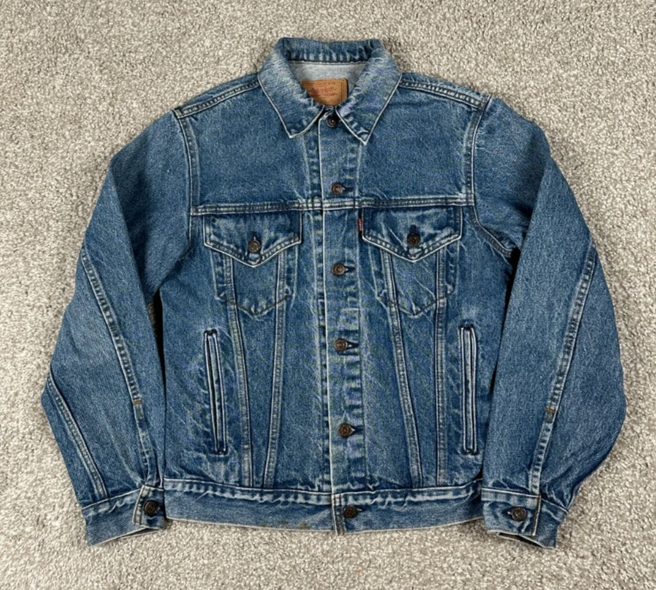 vintage mens levi jean jacket products for sale | eBay
