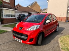 Peugeot 107 (2012) 998cc Sportium Hatchback 5dr Petrol Manual Euro 5 (68 bhp)