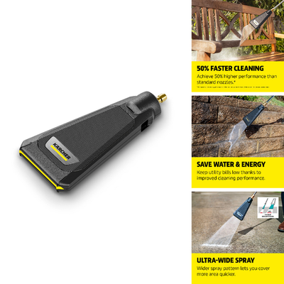 #ad #ad Karcher Krcher Ecobooster Pressure Washer Nozzle Universal 1 4 Quick Connect $50.74