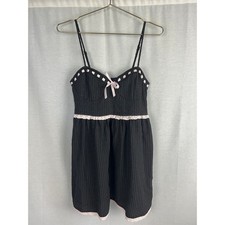 Forever 21 Dress Juniors Small Y2K Bustier Bow Mini Coquette Fairy Valentines