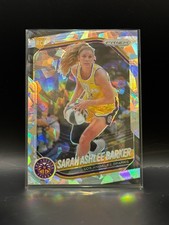 2025 WNBA Panini Prizm Sarah Ashlee Barker Cracked Ice Prizm Card #31 LA Sparks