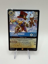 Disney Scrooge McDuck-Reformed Ebenezer Character Card 152/204 Lorcana TCG