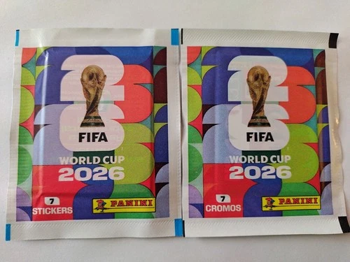 Chile Sold Version 2026 Panini Fifa World Cup x2 Pack Shiny-Opaque
