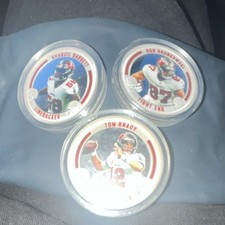 Tom Brady Rob Gronkowski Shaquil Barrett Tampa Bay Buccaneers Coins All 3 Coins
