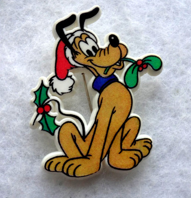 PLUTO - Weihnachten - Disney - Vintage - PIN BADGE