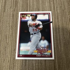 2026 Topps Series 1 ⭐Retro 1991 Topps⭐ #T91-94 Kirby Puckett - Minnesota Twins