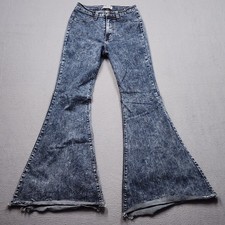 Judy Blue Jeans Women Flare Stretch Stone Wash Denim 5/27 Made in USA