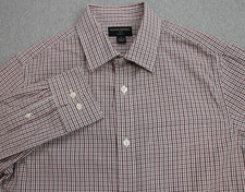 Banana Republic Shirt Mens M 15 - 15.5 Slim Fit 100 Cotton Long Sleeve
