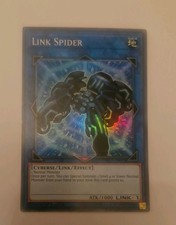 1x LINK SPIDER ~ YS17-EN043 Yu-Gi-Oh! TCG Card SUPER RARE 1st Edition NM/VLP