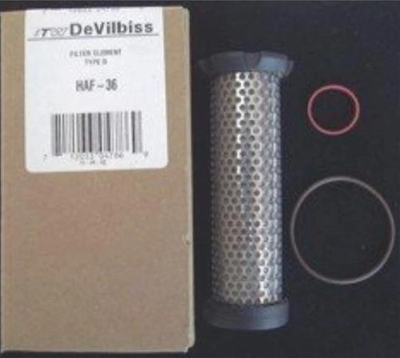 #ad DeVilbiss CHARCOAL FILTER ELEMENT HAF 36 190937 New $129.95