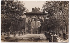 Fulwood Barracks Preston Lancashire Military Gate Arch 1925 Evans RPPC Postcard