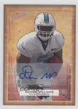 2014 Topps Turkey Red Auto Damien Williams #52 Auto he0
