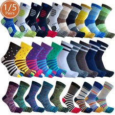 5 Pairs Man Five Finger Socks Short Cotton Sport Casual Vintage Breathable Comp