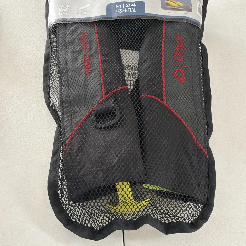 CHALECO SALVAVIDAS INFLABLE MANUAL ONYX M-24 ESSENTIAL - ROJO 131200-100-004-23, Nuevo Foto 4 de 4