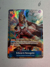 Edward.Newgate (Alternate Art) OP13-042 Carrying On His Will Foil