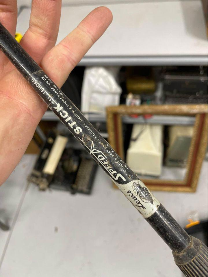 VTG LEW'S SPEED STICK #1L-16HOBB 1 PC 6' 1/4-1/2oz Bait Casting