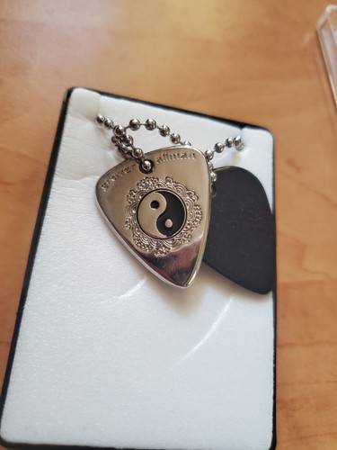 Seven Kings Gitarren-Plektrum-Halskette neu Yin Yang Grover Allman - Bild 1 von 4