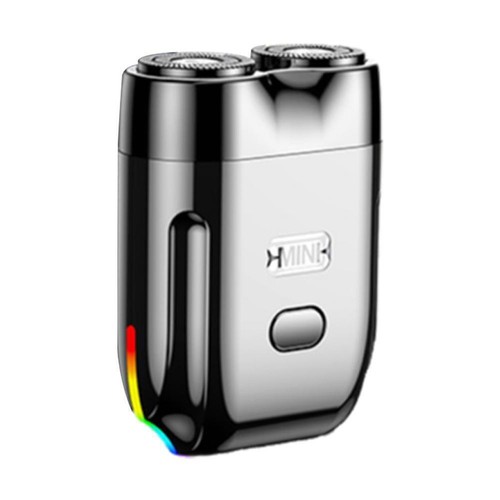 Waterproof Portable USB Mens Shaver, Mini Double Head Razors Washable N7N5 H8K1 - Picture 17 of 22