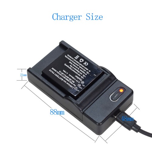 CGA-S005 Battery or charger for Panasonic Lumix DMC-FX9 FX50 FX180 LX1 LX2 LX3 - Picture 43 of 47