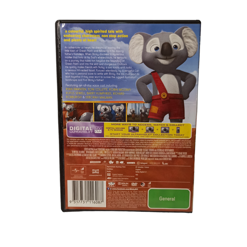 Blinky Bill The Movie (DVD 2015) Australian Children Animation Adventure Koala - Picture 2 of 8