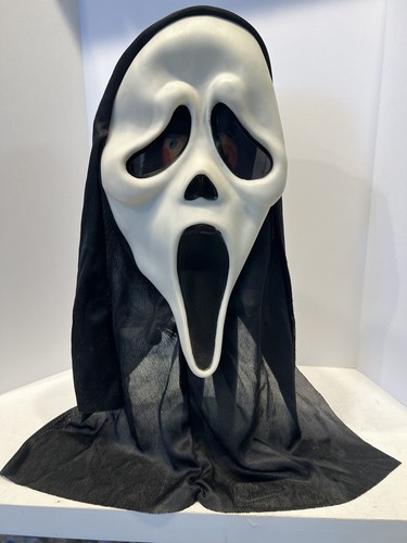 Maschera Ghostface Fluorescente Verde Acido – Fun World – Taglia Adulto Unisex – Nuova