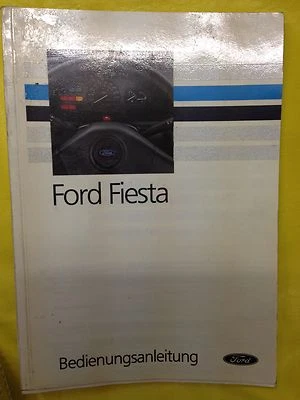 FORD FIESTA 3 GFJ 1991 Betriebsanleitung 1991 Bordbuch Handbuch - Bild 1 von 3
