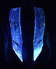Mens LED Fiber Optic Waistcoat Light up Vest ...