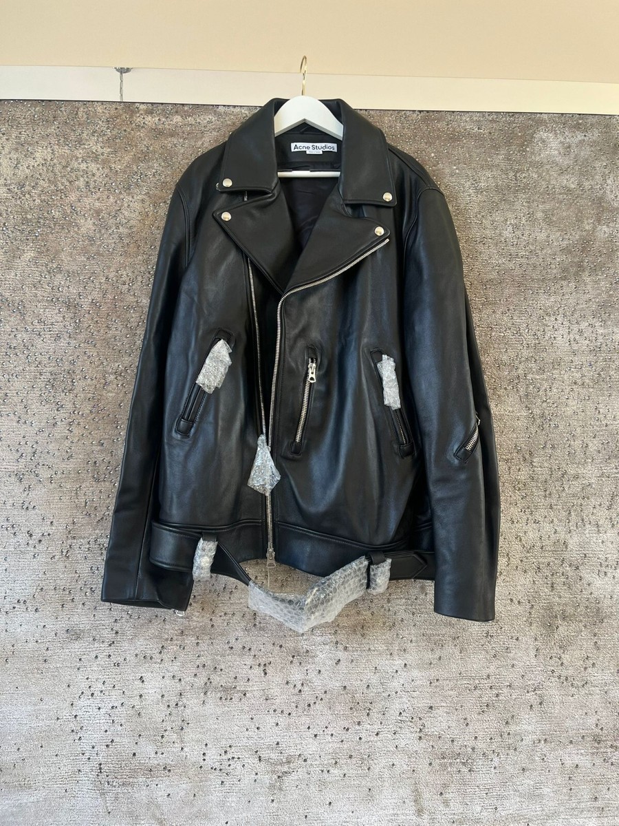 Acne Studios , FN-MN-LEAT000114 Leather Biker Jacket in Acne Studios , FN-MN-LEAT000114 Leather Biker Jacket in