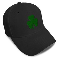 Baseball Cap Shamrock Irish Embroidery Flag U...