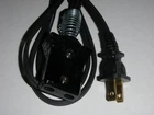 Unswitched 3/4 2pin Power Cord for Vintage Universal Clothing Iron Model E905
