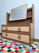 Coiffeuse vintage, meuble enfilade, commode ancienne