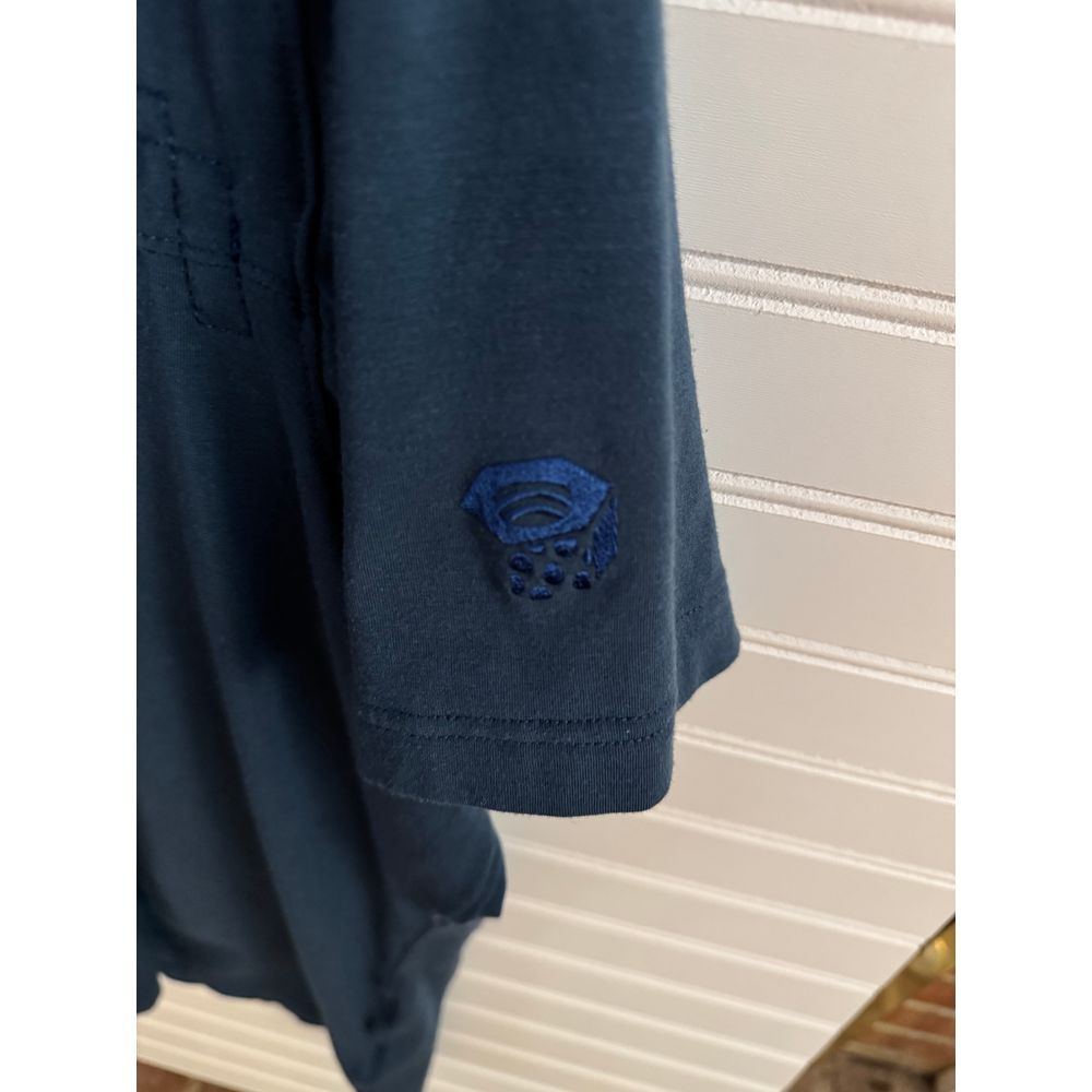 Mountain Hardwear Blue Performance Button Down Sh… - image 3