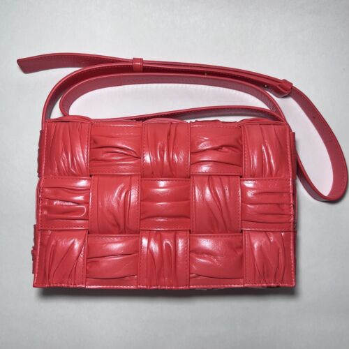 Bottega Veneta Plisse Padded Cassette Bag in Sunburst