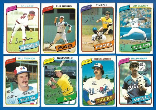 1980 OPC 80 O PEE CHEE TOPPS MLB BASEBALL CARD 126-250 SEE LIST - Picture 26 of 257
