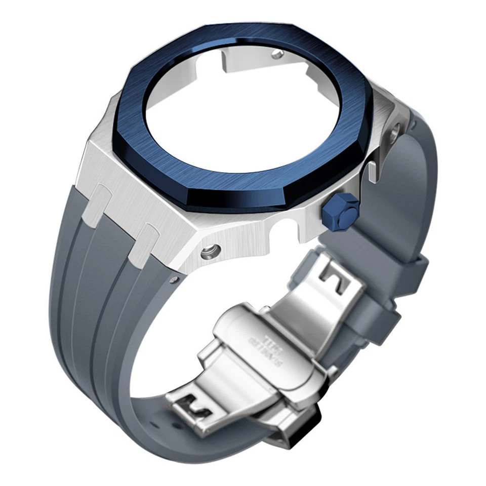 Premium 316L Caja de Acero Inoxidable + Correa AP Mod Kit para Casioak GA2100/GA2110 Foto 3 de 4