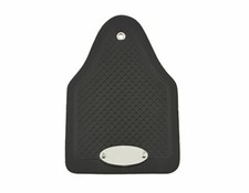 Bicycle Mud Flap Black/Chrome Lowrider Cruiser Bikes