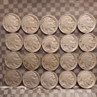 20 DIFFERENT BUFFALO NICKELS - JUST took THEM OUT OF OLD BOOK -- GREAT MIX!!!!!⭐