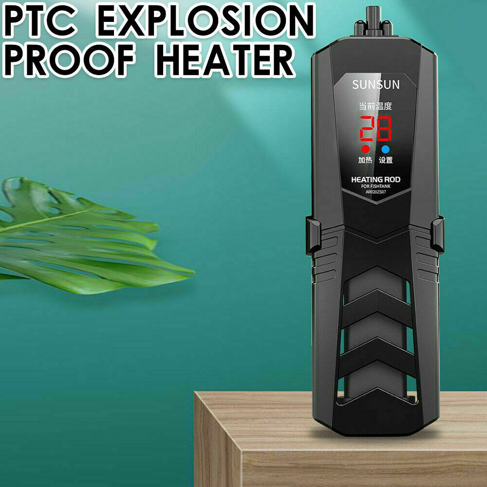 100W-1000W SUNSUN PTC Aquarium Submersible Heater Fish Tank Auto