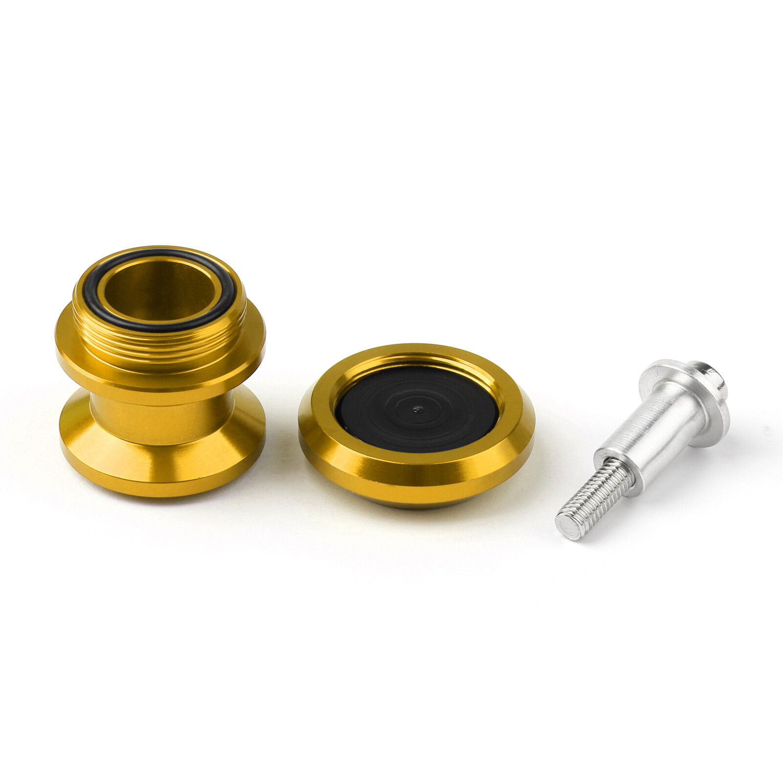 6mm Swingarm Spools Sliders For Yamaha YZF-R1, R6 (1998-2015) & R6S (2006-2010) – CNC 6061-T6