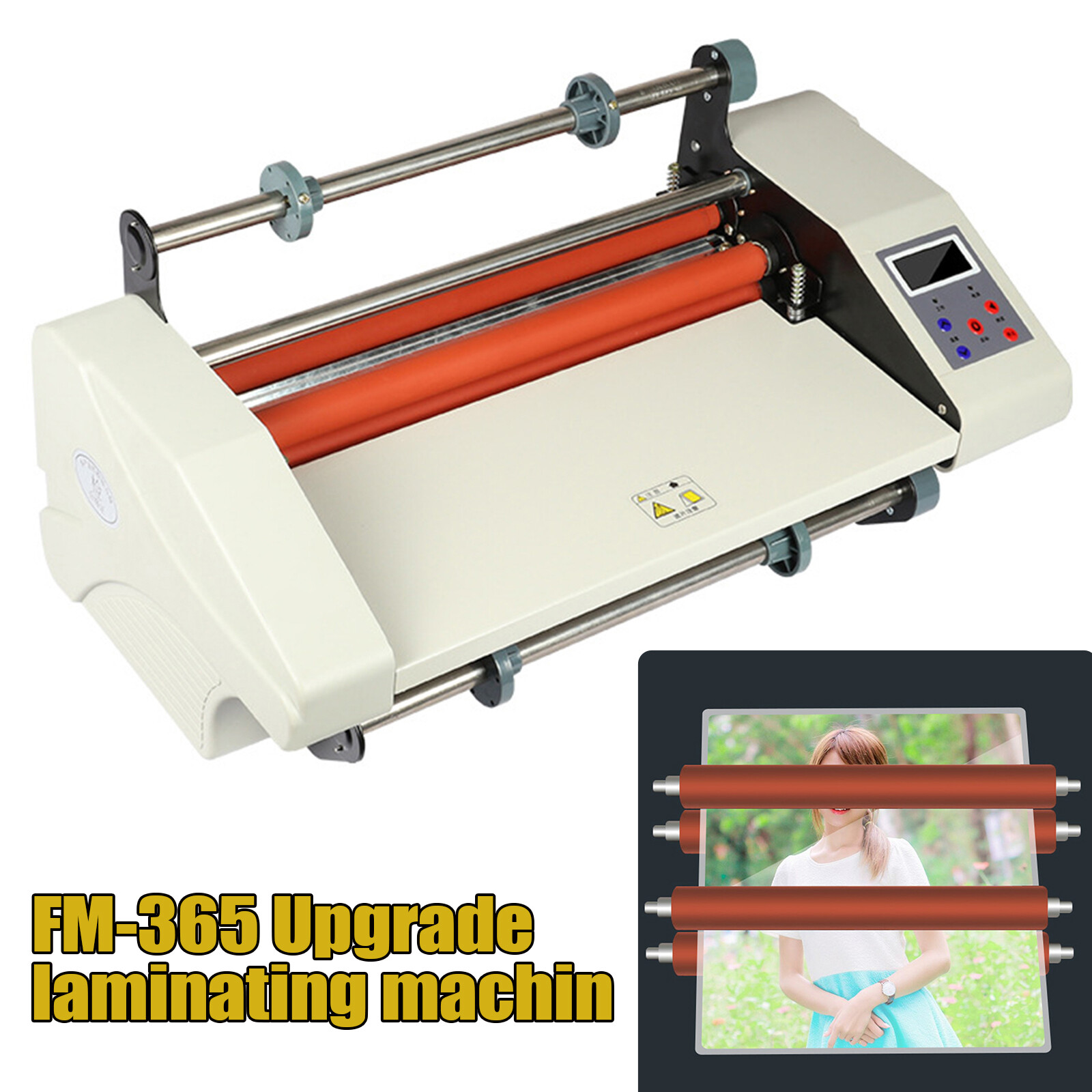 Hot Roll Laminiermaschine Laminating Machine laminator Laminier Laminiergerät