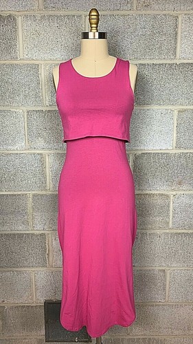 Synergy Womens Dress Lara Flamingo Pink 