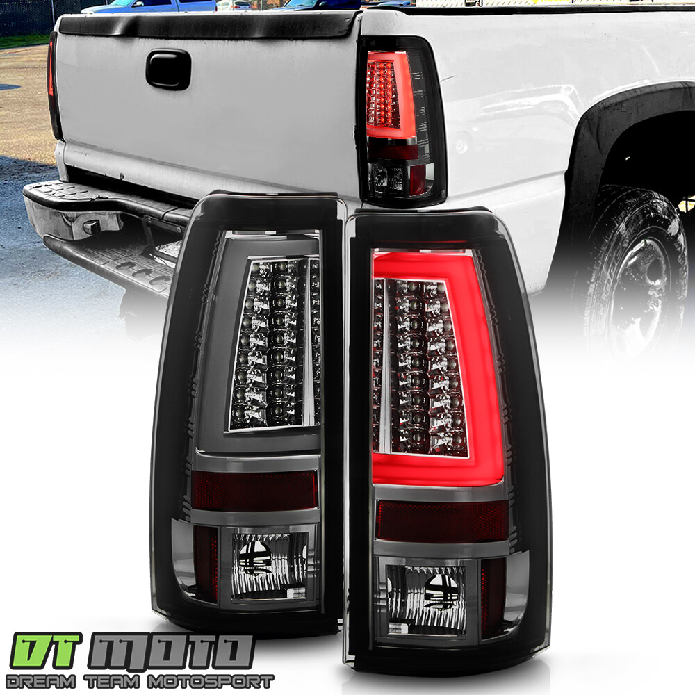 Smoke 1999-2002 Chevy Silverado 1500 99-06 GMC Sierra LED Tube