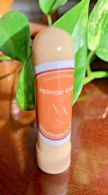 Period Ease Essential Oil Inhaler (All Natural Handmade in USA)