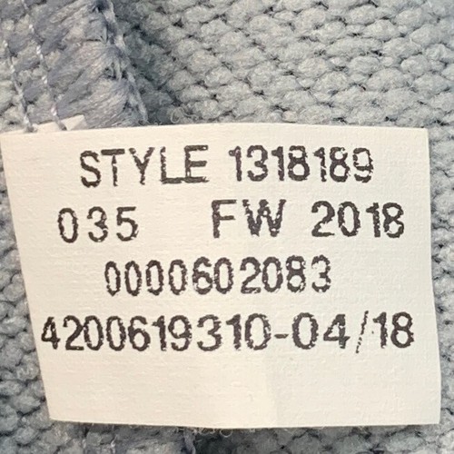 Under Armour Sweater Boys Youth XL Extra Large Grey Loose Hooded Full Zip - Picture 8 of 11
