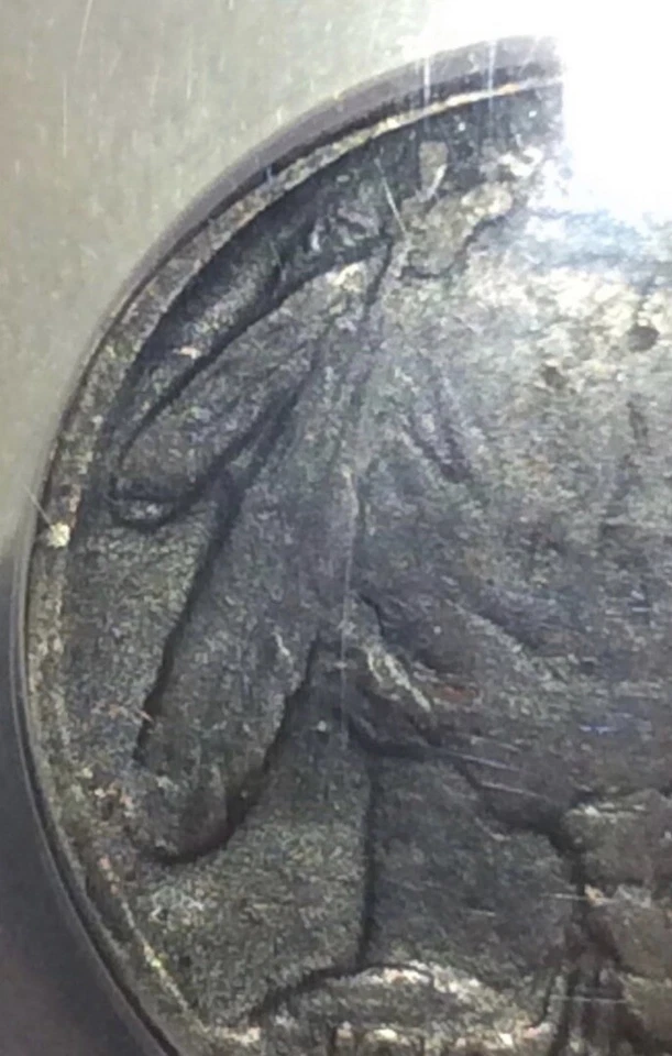 Rare Less Than 40 Exist- ANACS Certified Two Feathers Error 1916 Buffalo Nickel - Image 2 of 4